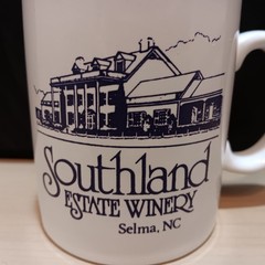 Vintage Southland Estate Winery Selma NC North Carolina Mug Ceramic Coffee Cup