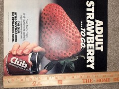 8 Lot Alcohol Wine Club Cocktails Advertisement Newsprint Pinup Pages 1982-‘93