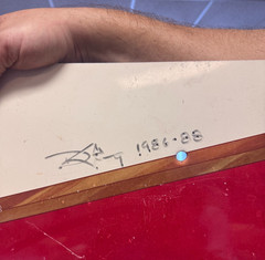 Vintage Darrell Waltrip Signed Budweiser Sign – 35.5 x 25.5 1986-1988