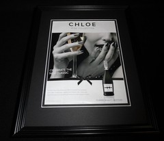 2015 Chloe Wine 11×14 Framed ORIGINAL Advertisement