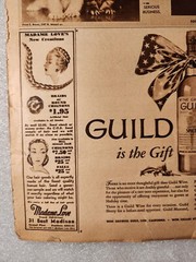 1945 « Roma Estate Wines » & « Guild Wine Sherry » Magazine Ads from Chicago Tribune