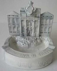 Folonari Wines 50s Promotional Bar Ceramic Trevi Fountian Italy L Zortea Bassano