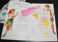 1960s ENTERTAINING IS MORE FUN WITH WINE Booklet from Italian Swiss Colony