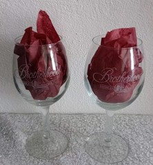« Brotherhood » America&rsquo;s Oldest Winery 7&Prime; Large Wine Glass Set Of 2- 8 oz. cap