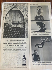 Vintage 1961 Chrisitan Brothers Wines ad