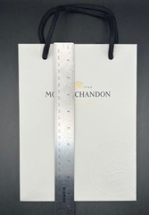 Moet & Chandon Champagne Gift Bag -Embossed Moët Crown 1743 Logo