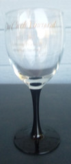 vintage Dry Creek Vineyard Winery wine glass Healdsburg California 7&Prime; 20 years