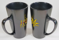 2 Tobin James Cellars Ceramic Coffee Mugs Yellow Sun 6&Prime; Paso Robles California