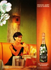 PERRIER-JOUET CHAMPAGNE AD #8 RARE 1999 OUT OF PRINT VINTAGE