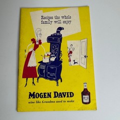 Vintage Mogen David Wine Recipe Booklet Mid Century Advertising Chicago Illinois