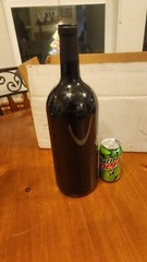 Lg 16.5 Display Bottle Francis Coppola Black Label Wine Bottle Empty Sealed