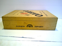 Vini Corvo Wood Wine Box – Casteldaccia Palermo Sicily Italy Cantine Casa Vinico