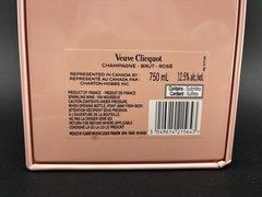 VEUVE CLICQUOT SMED Pink Rose Champagne Refrigerator Wine Bottle Holder France