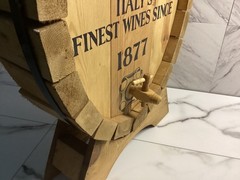 Wine Barrel SIGN Ruffino Italy&rsquo;s Finest wines since 1877 wooden So Cool, RARE