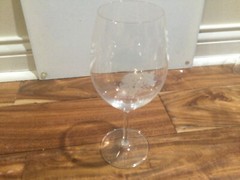 Becker Vineyards Texas Hill Country Schott Zwiesel Crystal Glass 9 1/2&Prime; Tall
