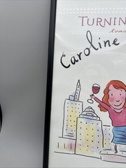 1999 Turning Leaf Wine Caroline in the City Cartoon Promo Poster Framed 90s