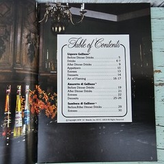 Vintage Galliano Guide 1978 The Italian Classics Recipes Product Booklet