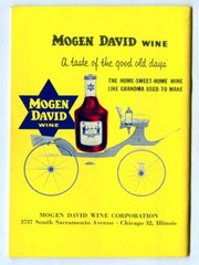 Vintage 1950s MOGEN DAVID WINE « Recipes the Whole Family Will Enjoy » Booklet!