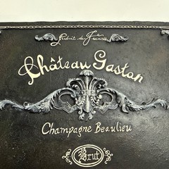 Black Chateau Gaston Champagne Beaulieu Plaque 🔥🍾