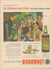 1946 Aperitif Wine Try Dubonnet and Soda The Ideal Summer Drink Print Ad