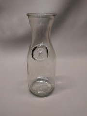 Vintage Paul Mason « Since 1852 » Glass Milk Bottle, Carafe, or Vase