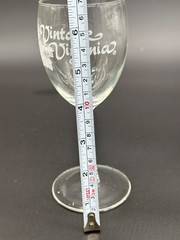 Vintage Virginia Wine Glass 6 1/2 inch