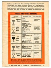 HOW to COOK with CALIFORNIA WINES! Vintage 1950s Wine Advertising Recipe Booklet