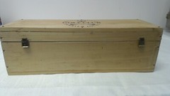Perrier-Jouet Relais & Chateaux Golf Club Champagne France Wood Box Crate