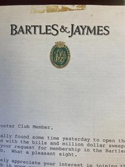 Bartles & Jaymes Ed & Frank Booster Club Photo Letter Pin Wine Coolers 1980’s Ad