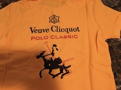 Veuve Clicquot VCP Signature Shirt, Polo Classic AWESOME LADIES SIZE 0 X- SMALL