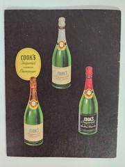 Cooks Imperial Champagne American Wine Co Vintage 1947 Booklet