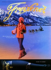 FREIXENET CHAMPAGNE AD #31 RARE 2003 OOP WINTER SCENE