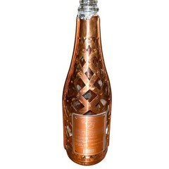 Empty Beau Joie Special Cuvee Brut Rosé Champagne bottle