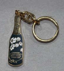 Perrier Jouet Fleur de Champagne Belle Epoque Promo Pendant Keychain Fob Enamel
