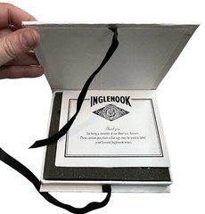 Vintage Inglenook Vineyard Rutherford Napa California Porcelain Wine Cellar Tags