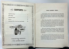 Vintage 1969 California Wine Advisory Board Combination Recipes San Francisco CA