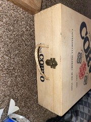 Vini Corvo Wood Wine Box – Casteldaccia Palermo Sicily Italy Cantine Casa Vinico