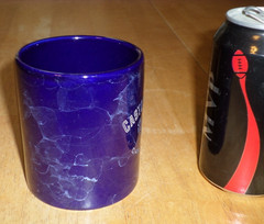 « CASTORO CELLARS »- TEMPLETON, CALIFORNIA, [3-D LOGO], CERAMIC COFFEE CUP, VINT