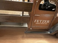 Rare – Fetzer Vineyards Wine Advertising Store Bar Display Truck – Bottle Rack