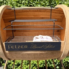 Rare – Fetzer Barrel Select Wine Advertising Store Bar Display – Bottle Rack