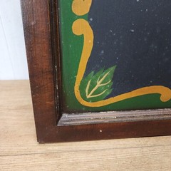 Vtg Large Wine & Spirits Message Board Chalk Menu Board Sign 3D 24 X 16&Prime; Pub Bar