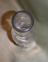 HAMEL FAMILY WINES Glass Carafe Bottle 8 3/4 TALL -Sonoma Valley CA