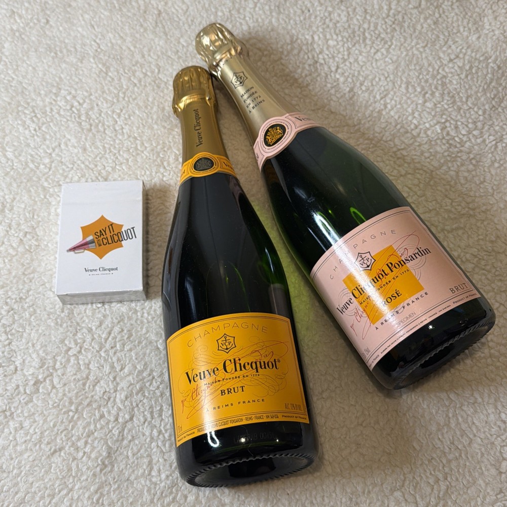 Veuve Clicquot Say It With Clicquot Luxury Playing Cards Rare NEW Sealed