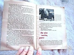 3 booklets California Wine c.1966, 1967 Wine Cooking & Wine Tasting