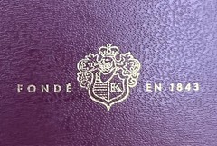 Krug Champagne Moleskine Burgundy Hardcover Lined Notebook – New