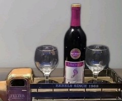 Rare – Fetzer Vineyards Wine Advertising Store Bar Display Truck – Bottle Rack