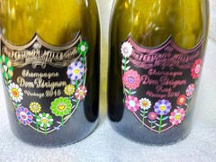 (empty) Dom Perignon 2015 Ryu Murakami Edition Limited Bottle Set of 2 From JPNな