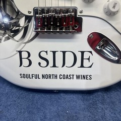 NEW NORTH COAST WINE B SIDE SILVERTONE ELECTRIC GUITAR CALIFORNIA RARE