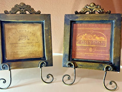 WINERY FREE STANDING SIGN ADVERTISING 8 X 8 “ lot of 2
