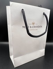 Moet & Chandon Champagne Gift Bag -Embossed Moët Crown 1743 Logo
